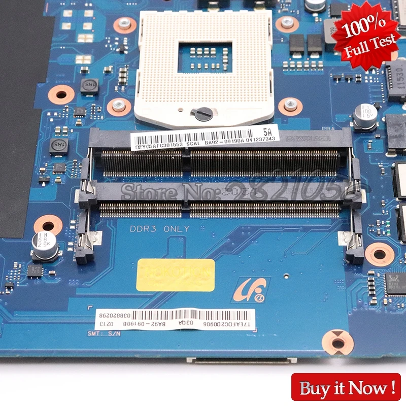 NOKOTION BA41 01763A BA92 09190B 09190A материнская плата для Samsung NP300E5A 300E5A протестированная