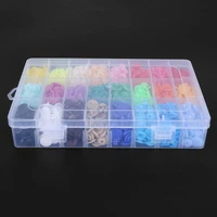360pcsbox 24 colors t5 plastic press stud buttons fastener diy baby clothing resin snap button craft bags parts accessories