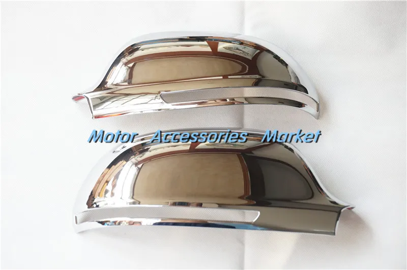 New Chrome Rearview Door Mirror Cover Trim For Audi Q3 2013 2014 2015 2016 2017 | Chromium Styling