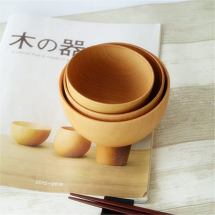 Семейная миска ручной работы для риса супа окуня украшения (середина) круглая