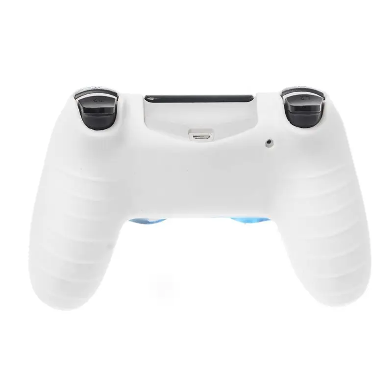 6 цветов Противоскользящий силиконовый защитный чехол для playstation 4 PS4 DS4 Pro тонкий контроллер Thumb Stick Grip Caps