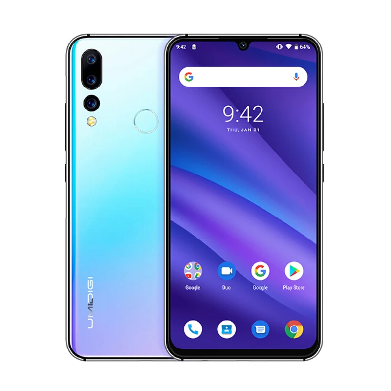 UMIDIGI A5 PRO Мобильный телефон Android 9 0 6 3 &quotFHD + Капля воды 4 ГБ 32 Восьмиядерный 16 МП