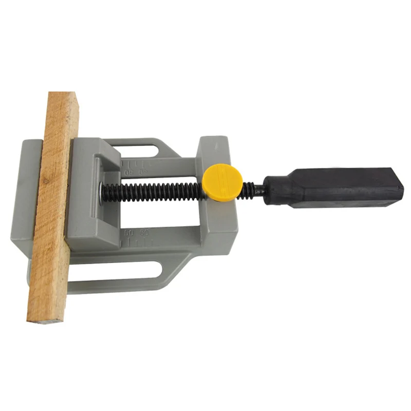 Серый Мини-тиски стол тиски стенд распределительная буровая подставка DIY