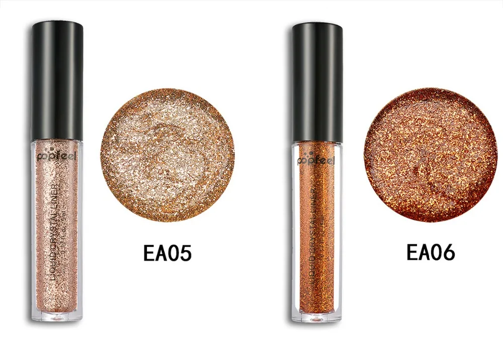 Popfeel Metallic Glitter Eyeshadow Loose Powder Pro Makeup Eye Shadow Shimmer Pigment Face Highlighter Nude Make Up Cosmetics |