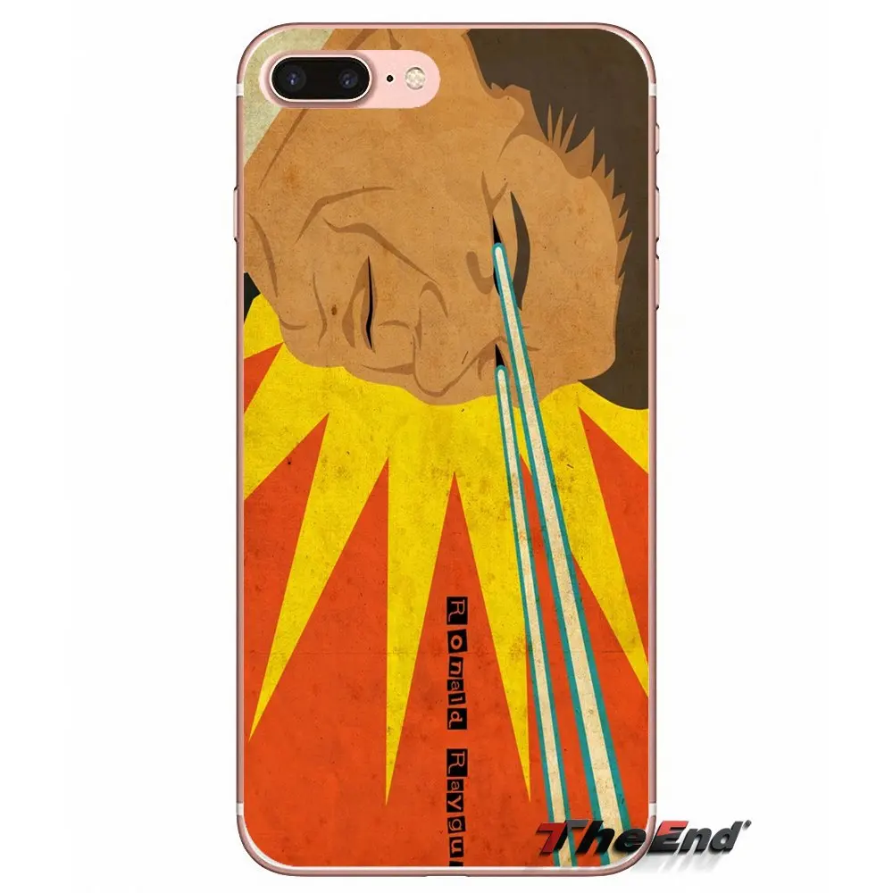 Ronald Reagan прозрачный чехол из ТПУ для Samsung Galaxy S2 S3 S4 S5 MINI S6 S7 edge S8 S9 Plus Note 2 3 4 5 8 Coque Fundas |