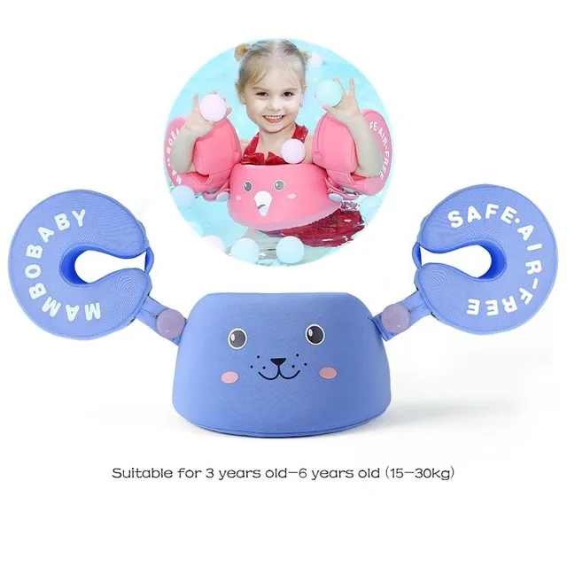 B506 Blue Mambobaby твердая без надувной безопасности для аксессуаров плавательный круг для детей Плавающие Игрушки для бассейна - Цвет: B506 Blue
