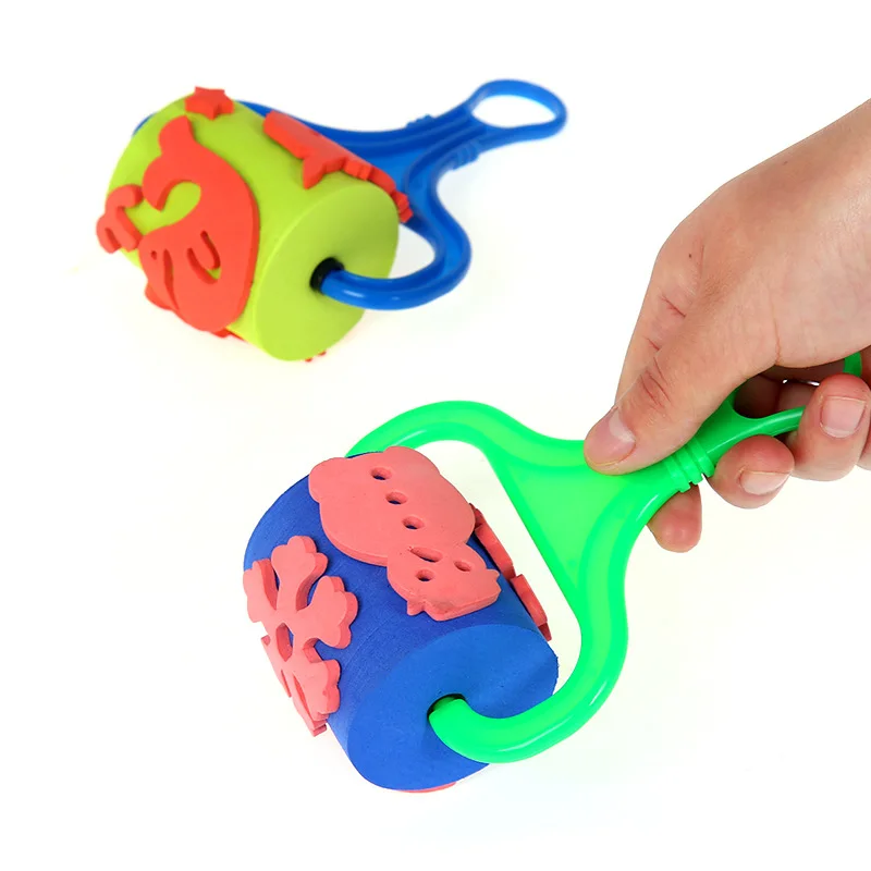 

5pcs/set Sponge Seal Educational Toys for Children Kids Juguetes Boys Girls Arts and Crafts Painting Coloring Drawing Games Sets