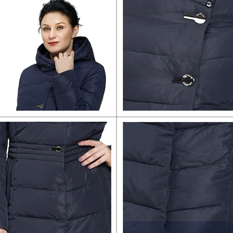 2019 Frisky Новинки Толстое Пальто Женское пуховик зимний женский зима высокого