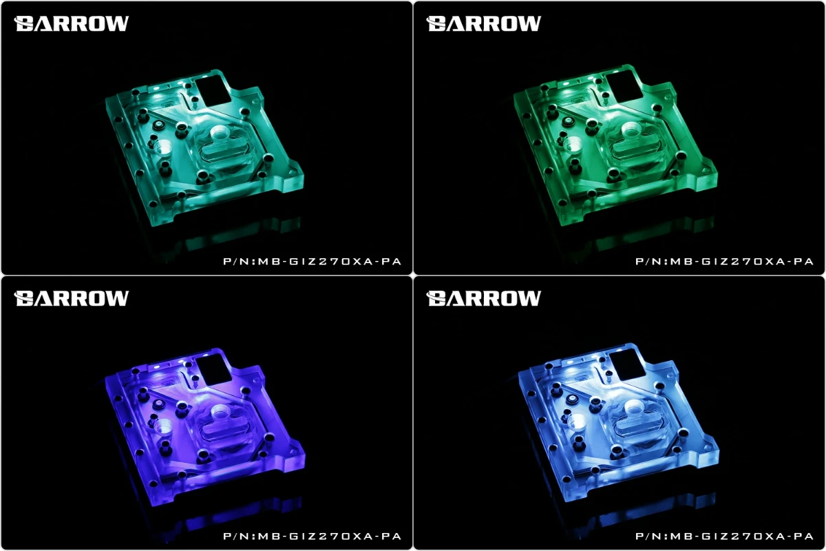 Курган RGB MB-GIZ270XA-PA материнская плата блок водяного охлаждения для GIGA