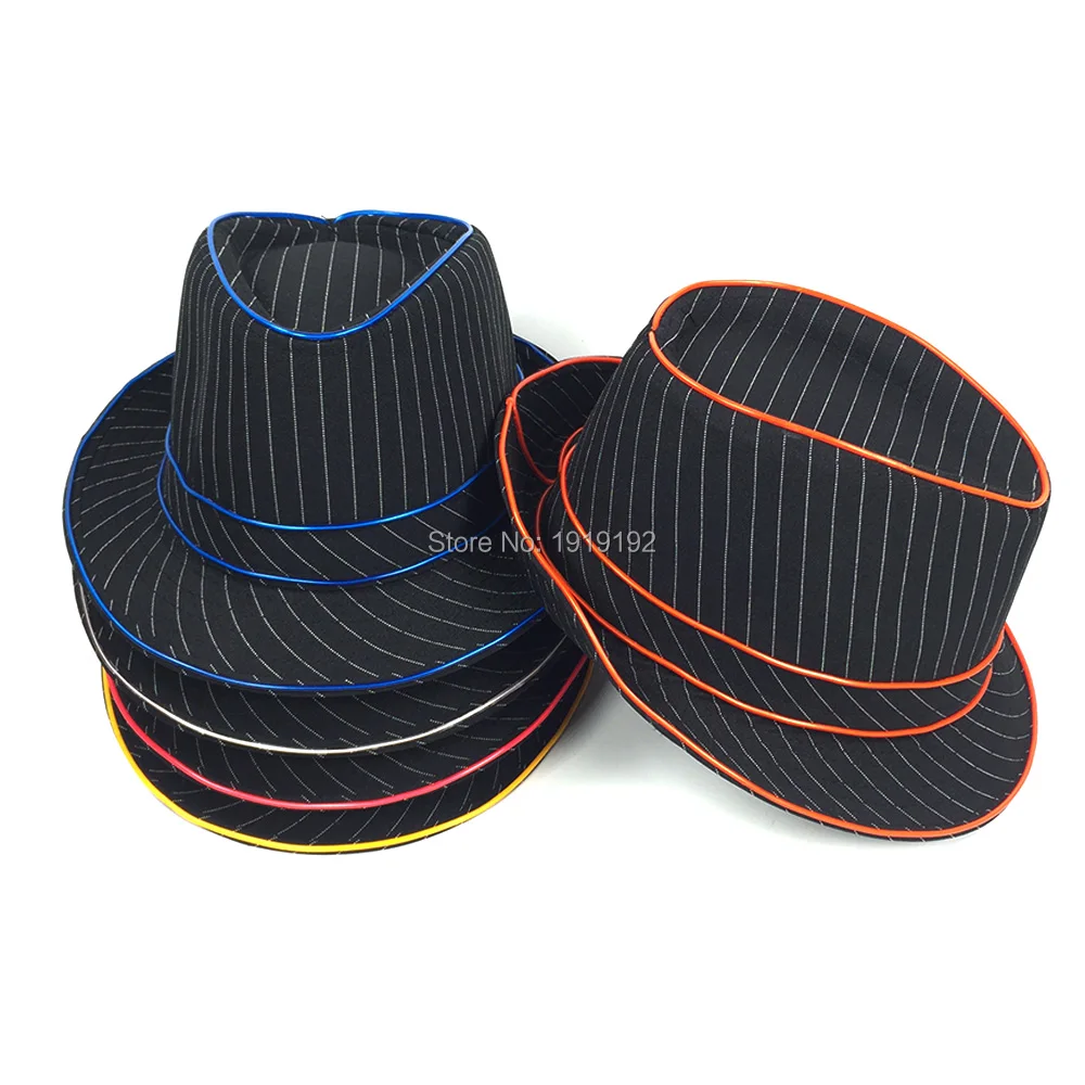 Шляпа неоновая вечерние светодиодный 10 шт. на батарейках 1 5 в|glow cap|glow neon lightsglow led