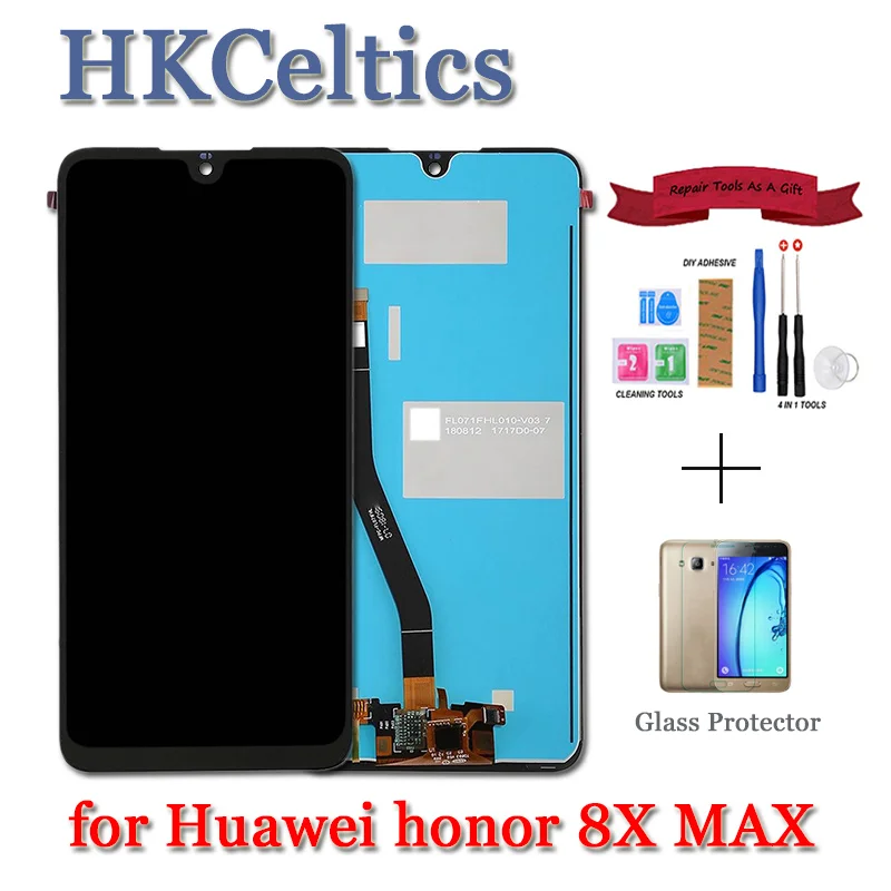 6 5 &quotдля Huawei Honor 8X ЖК-дисплей сенсорный экран JSN-AL00 JSN-L22 дигитайзер сборка для HUAWEI