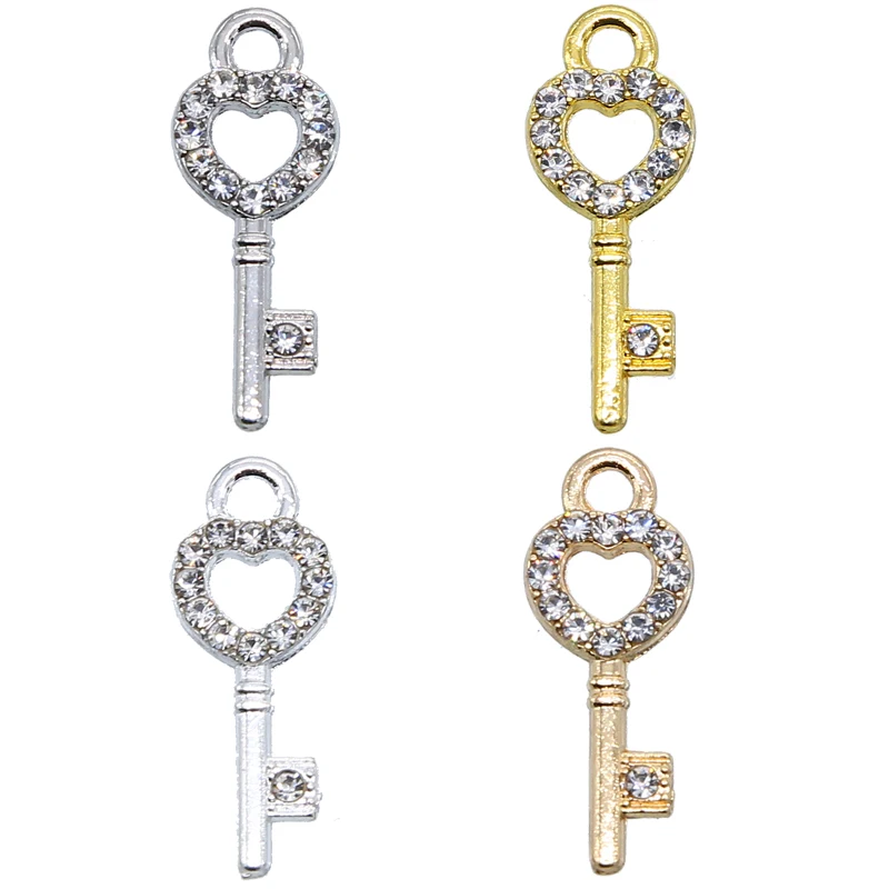 6 шт. модные звезды луна крест руль ключ сглаз цифровой 8 разъемов форма капли