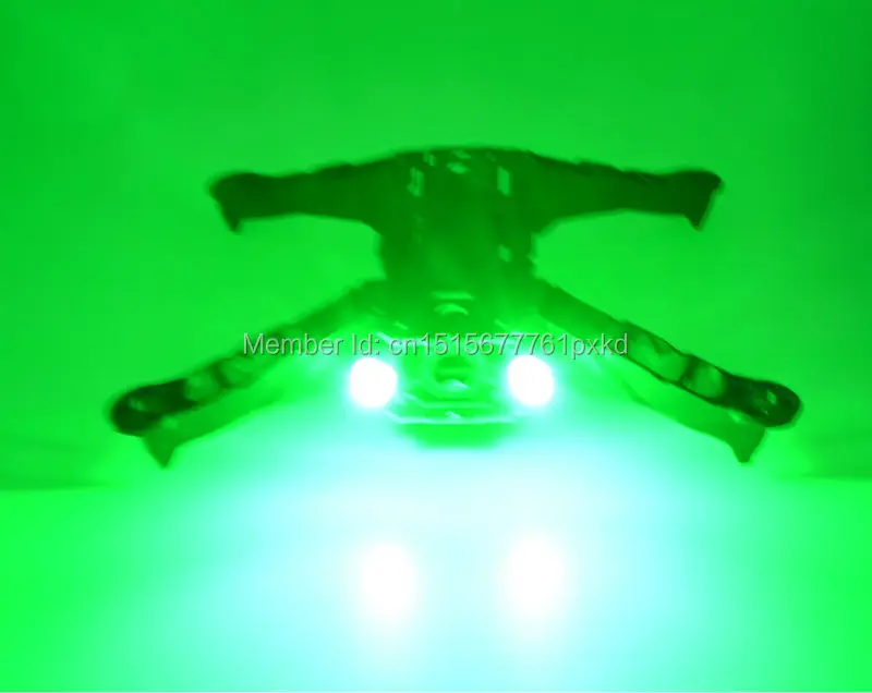 4 шт. RC ночной Летающий 1 5 Вт супер яркий светодиодный фонарь для самолета