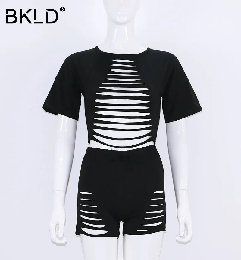 Женский комплект одежды BKLD топ с коротким рукавом + шорты на шнурке|shorts set|outfit