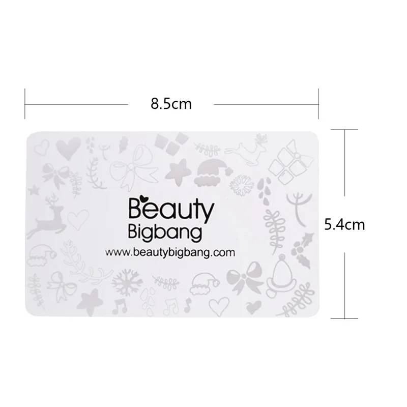 

BeautyBigBang Nail Stamper Silicone Double Head Clear Jelly Manicure Nail Art Stamping Trasnsparent Nail Stamper
