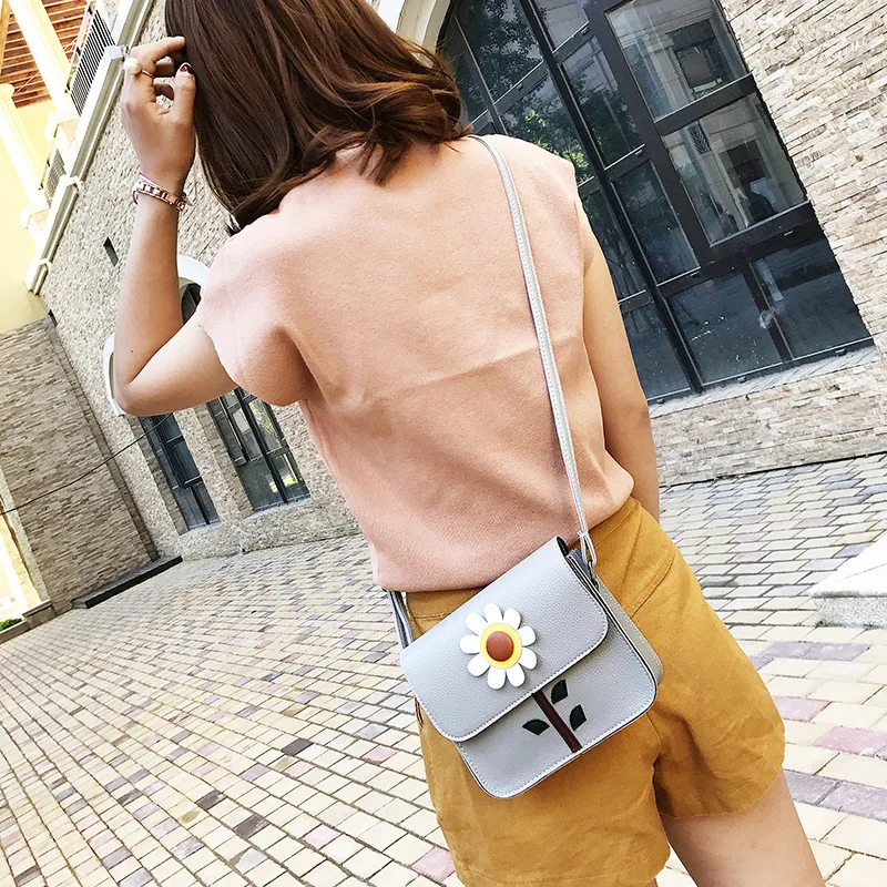 Новый модные пикантные леди маленькие сумки украшенные цветами Брендовая