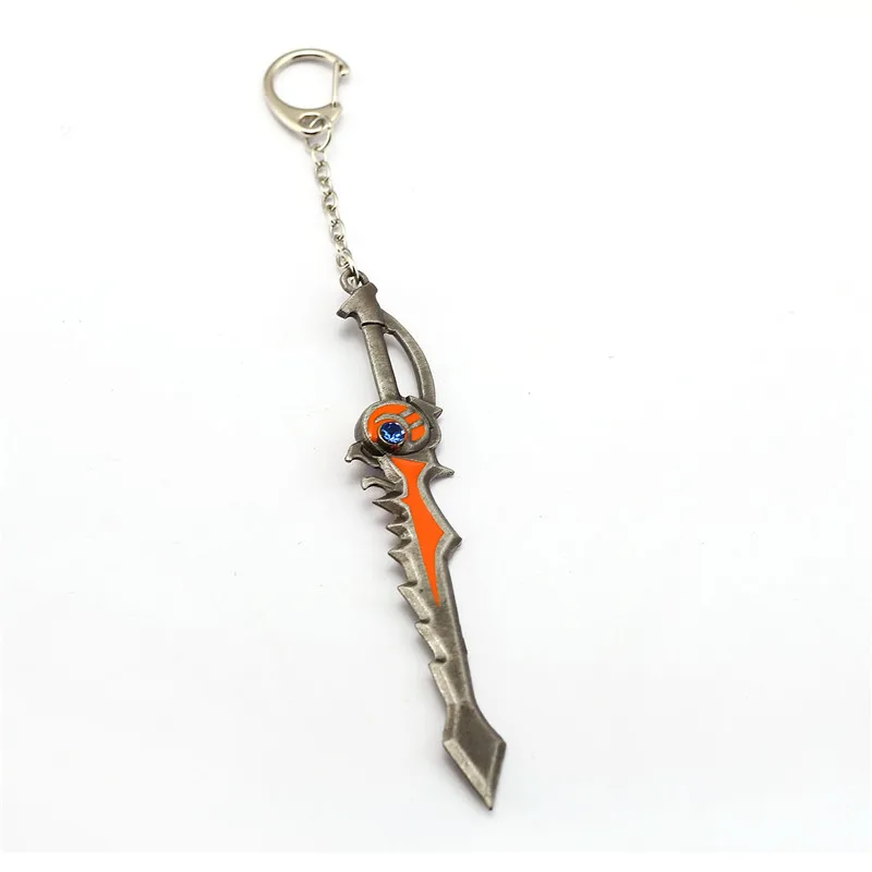 Dota 2 брелок для ключей Ember Spirit Sword, брелок для ключей, модный брелок для ключей в виде автомобиля chaviro Game, кулон для мужчин, подарок, ювелирные изделия - Цвет: guyin