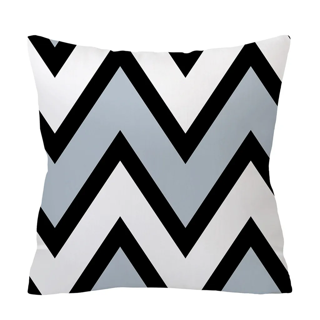 4 шт. модный серый наволочка для дивана автомобиля на талии подушки домашний