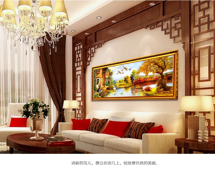 Домашний декор завершенная вышивка крестиком набор без рамки TC73 Рождественский