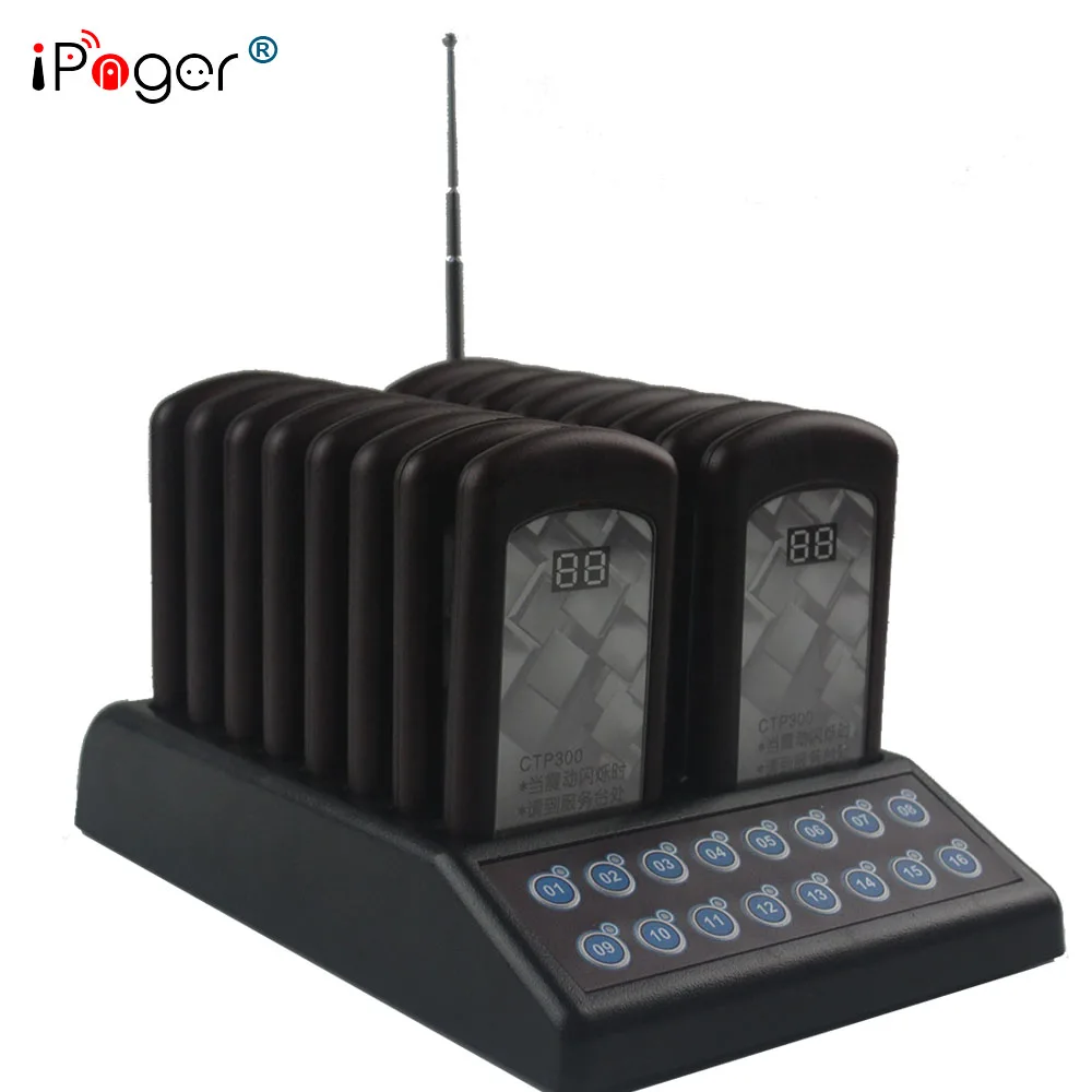 Новый модный 433 МГц беспроводной пейджер coaster|coaster pager|wireless pagerpager coaster |