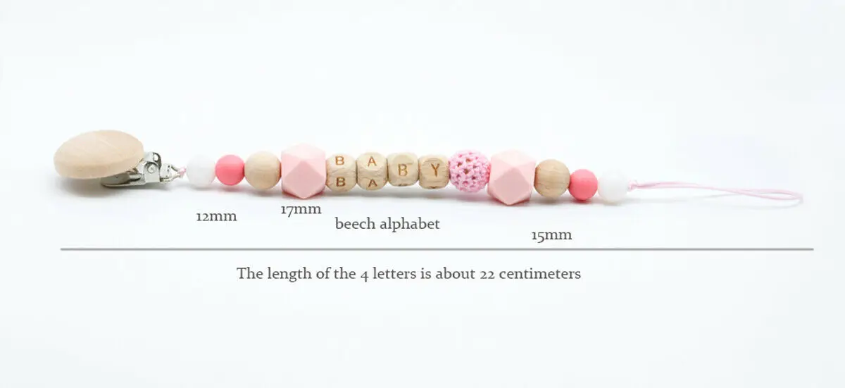 Новая детская Силиконовая пустышка цепочка для прорезывателя Прорезыватель