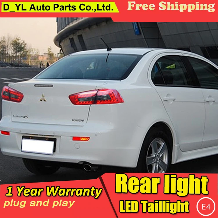 D_YL автостайлинг для Mitsubishi Lancer задсветильник s 2009-2014 EX светодиодный задний фонарь