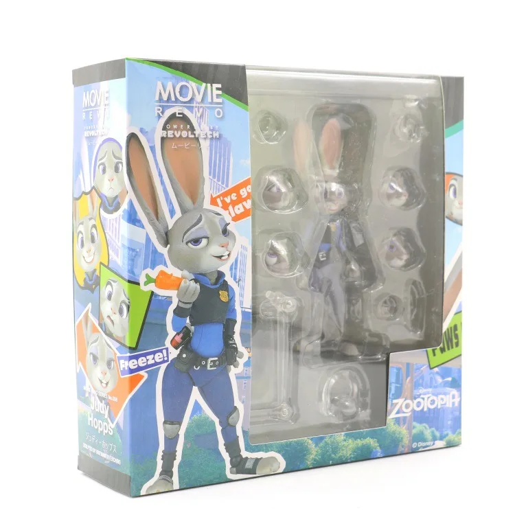 Zootopia/Zootropolis family Джуди хопс кролик ПВХ Фигурки классические модели игрушки лучшие рождественские подарки