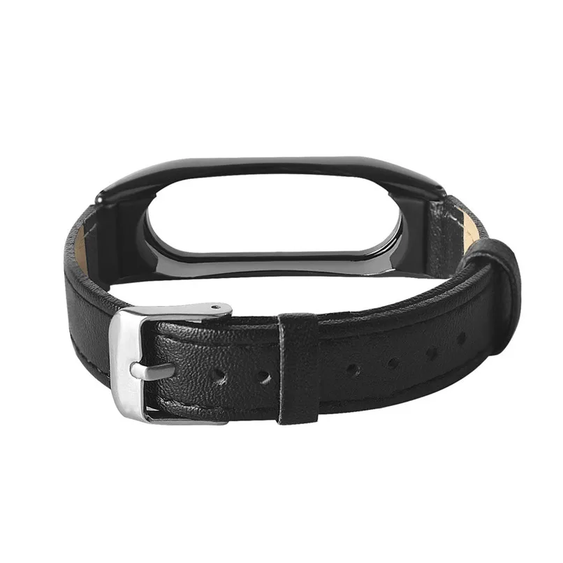 Новый кожаный ремешок для оригинального браслета Xiaomi Mi Band 2 сменный часов