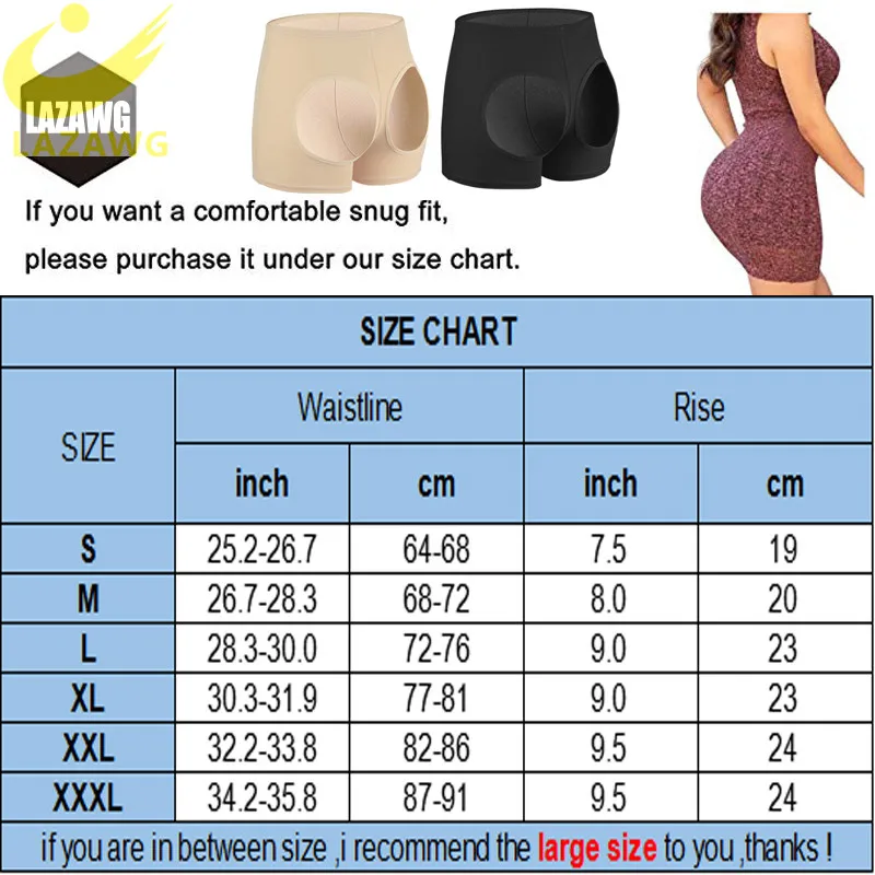 LAZAWG женское сексуальное белье для подъема ягодиц контроль Трусики бесшовное боди Корректирующее белье трусы пуш-ап нижнее белье задницы подтягивающие трусики