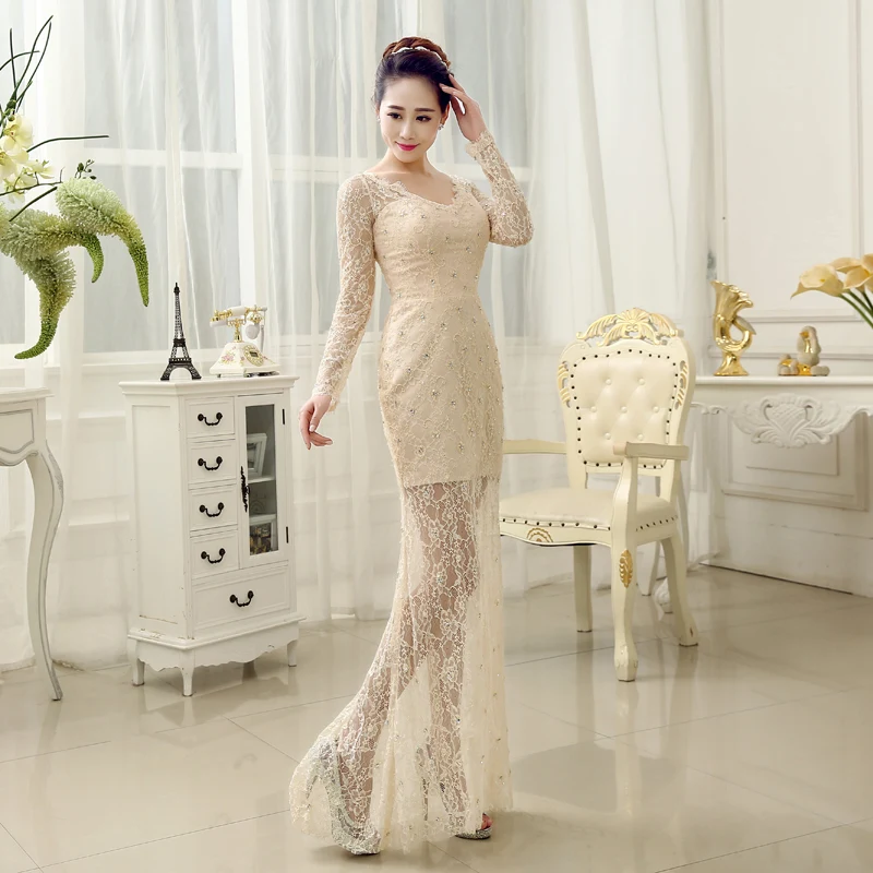 Оригинальный дизайн великолепные кружевные платья для выпускного вечера с