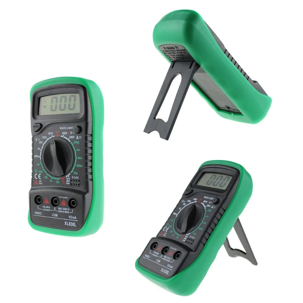 New XL830L LCD Digital Multimeter Current Voltage Resistance Transistor Temperature Tester Meter Multimetro SA723 T40 | Инструменты