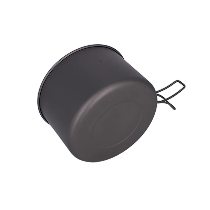 TOAKS POT-700-D115-L Сверхлегкий для улицы, для кемпинга, титановый горшок толщиной 0,3 мм титановая чашка с крышкой 700 мл