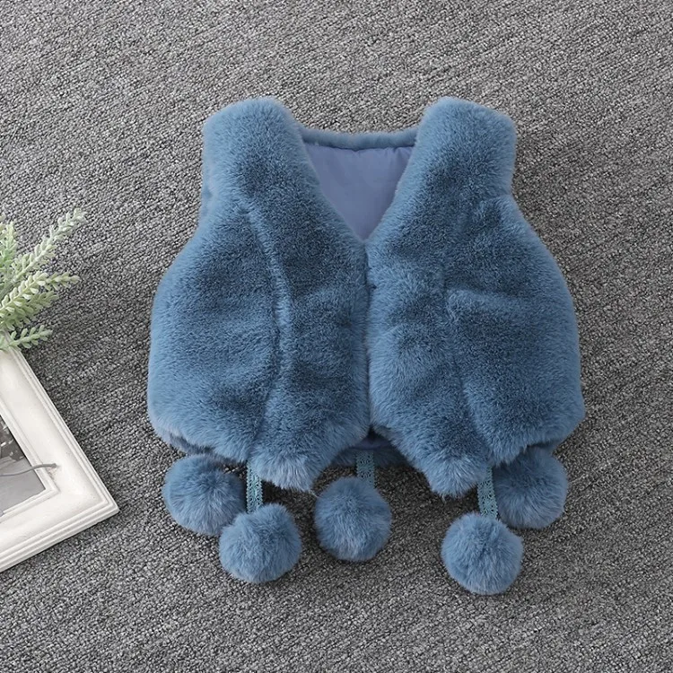 Жилет с капюшоном для девочек Осень зима 2017 верхняя одежда маленьких детей