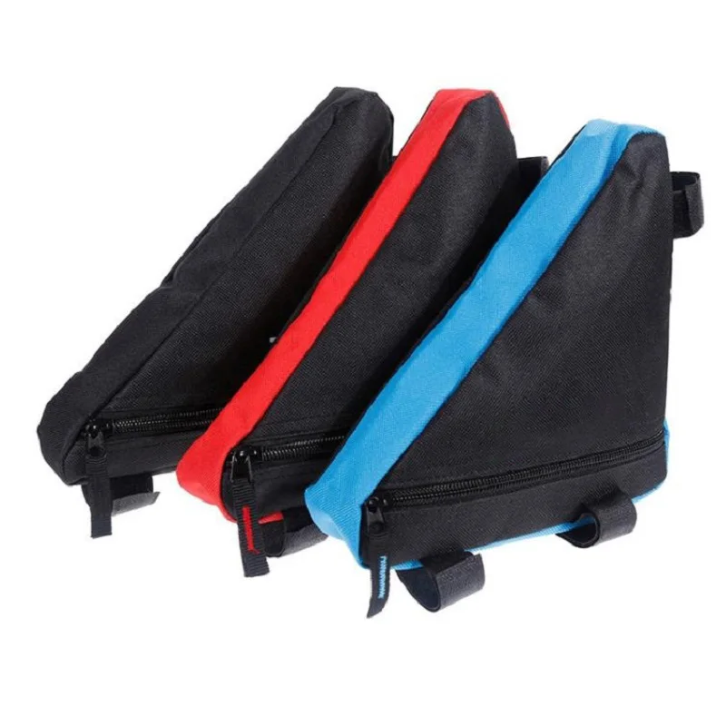 HKGK Bike Bicycle Cycling Bag Front Frame Tube Phone Waterproof Bags Triangle Pouch Holder Bycicle Accessories | Спорт и развлечения