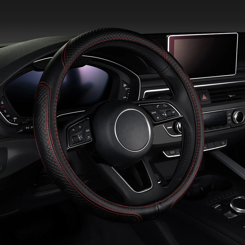 Чехол рулевого колеса автомобиля автомобильные аксессуары для geely emgrand ec7 x7 geeli mk