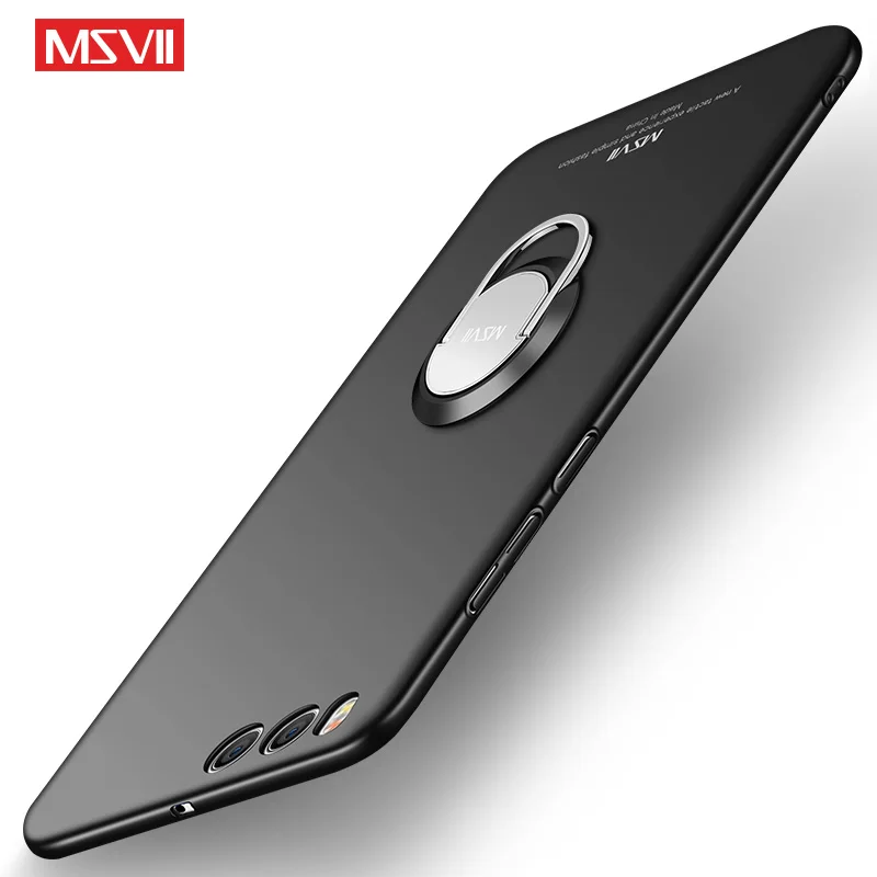 Xiaomi Mi Note3 чехол палец кольцо тонкие чехлы на заднюю панель для металлический