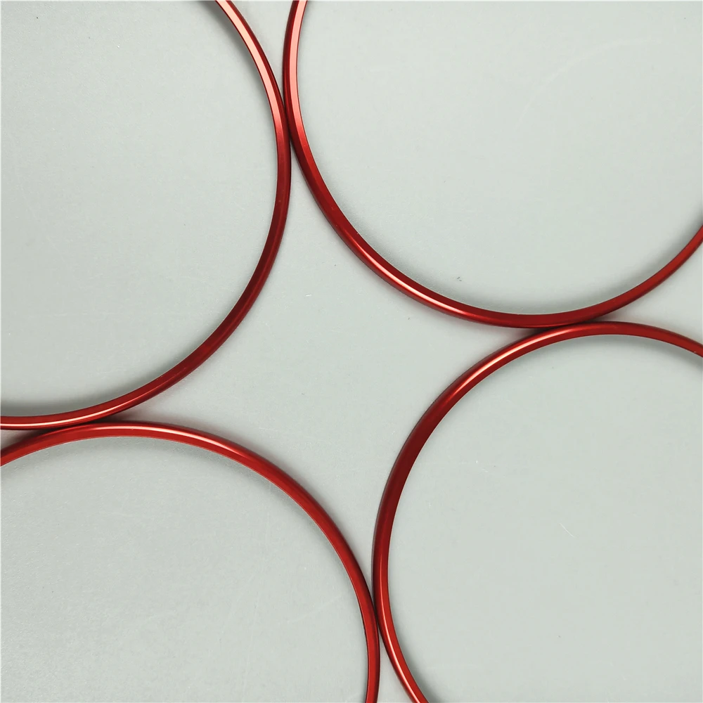 Автомобильная дверь аудио круг динамиков украшения Наклейка отделка для Mercedes Benz