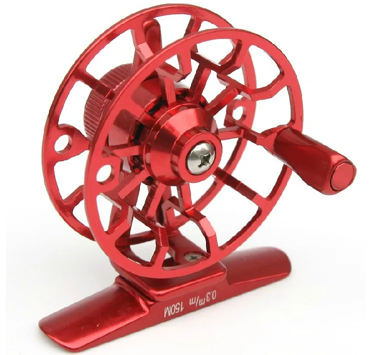 Катушка для зимней рыбалки CEWAY полностью Металлическая Рыболовная катушка