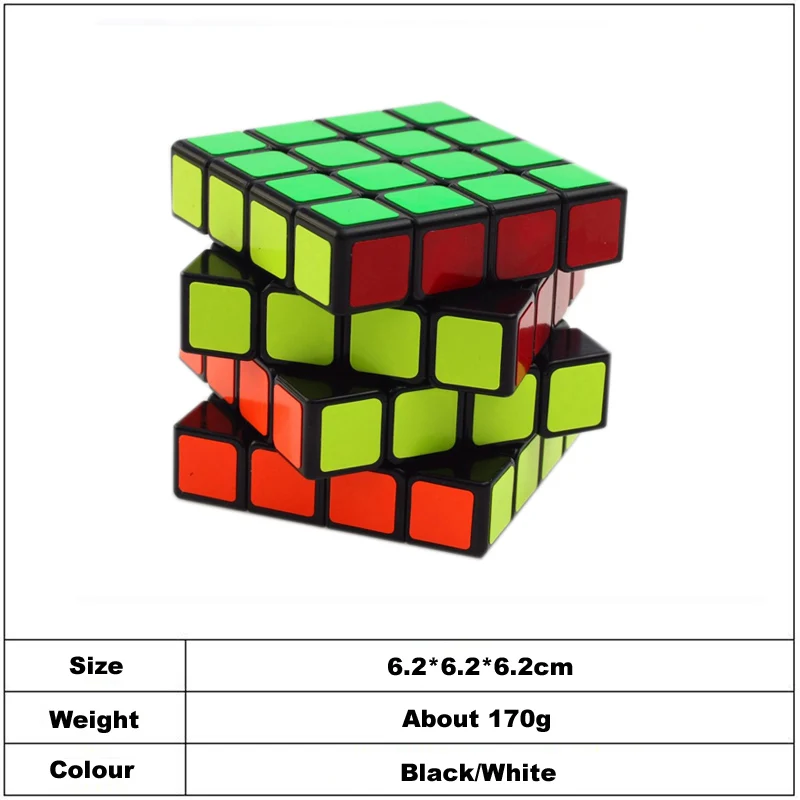 YJ GuanSu Magic speed Cube 4x4x4 magico Cubo cubing Puzzle 4x4 кубики для начинающих детские развивающие
