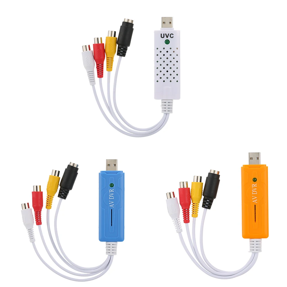 USB 2 0 DVR видео аудио камера видеонаблюдения записывающее устройство адаптер карта