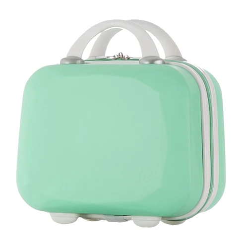 Green Bag Маленький жесткий чехол для багажа, сумка для путешествий, Женская деловая одежда, Электронная коробка для туалетных принадлежностей Чехол для деловых аксессуаров - Цвет: Green Bag