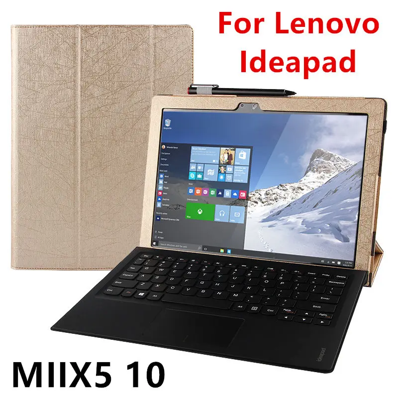 Чехол для Lenovo Ideapad Miix 510 защитный смарт чехол кожаный планшета MIIX 5 12 2 дюймов из