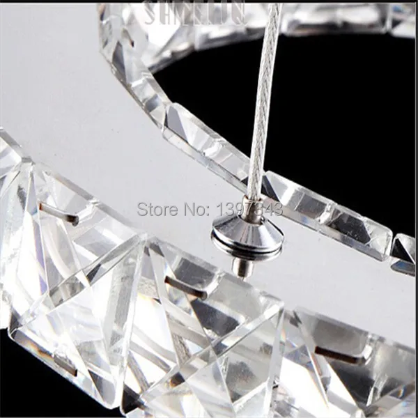 Современная роскошная дизайнерская светодиодная хрустальная люстра S образной