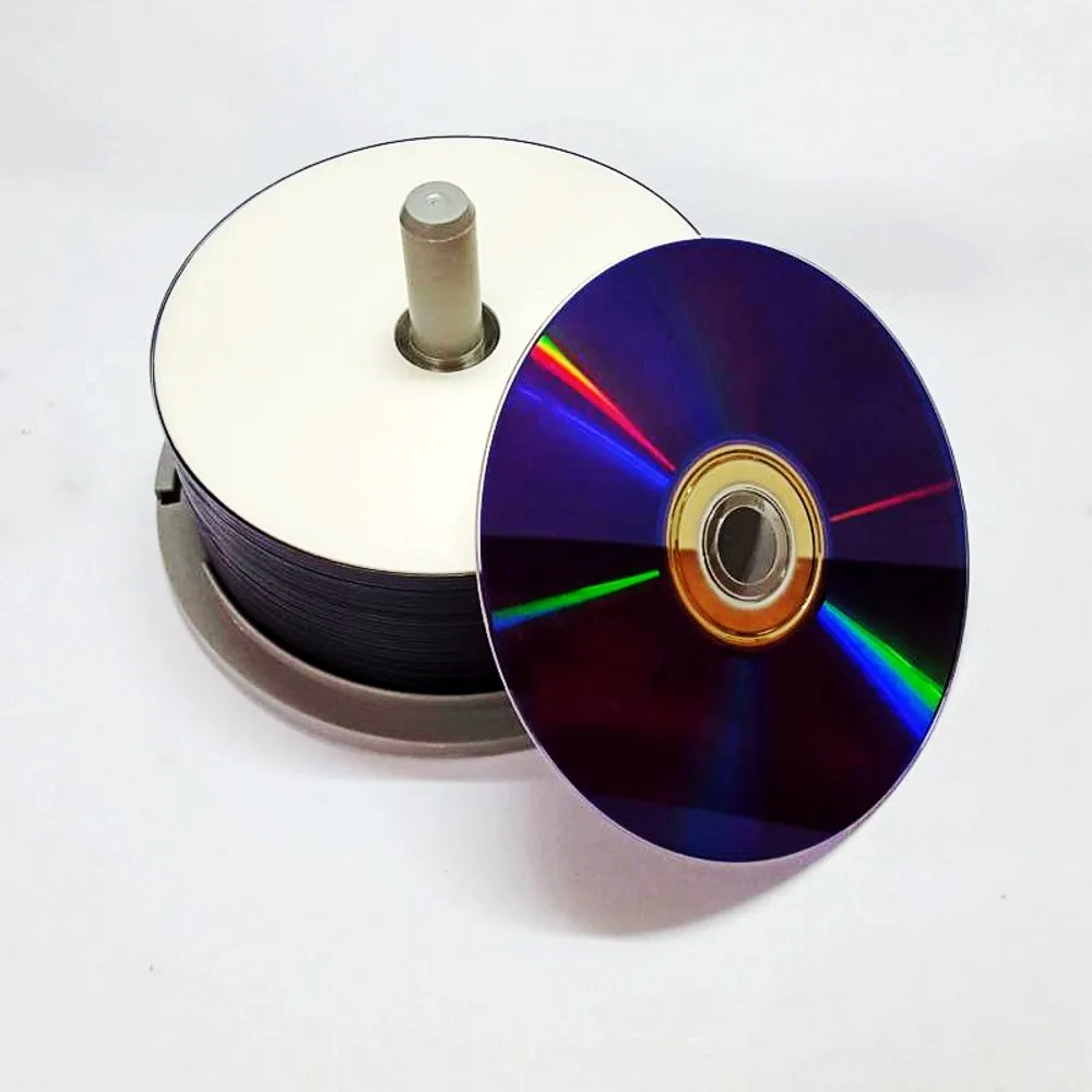 Бесплатная доставка 25 шт. белый струйный принтер 8X DVD + R DL двухслойный