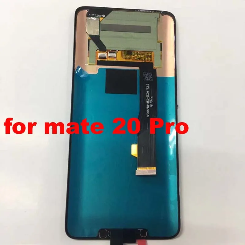 Протестированный рабочий для huawei mate 20 lcd для huawei mate 20 Pro lcd дисплей кодирующий преобразователь сенсорного экрана в сборе mate 20 X lcd