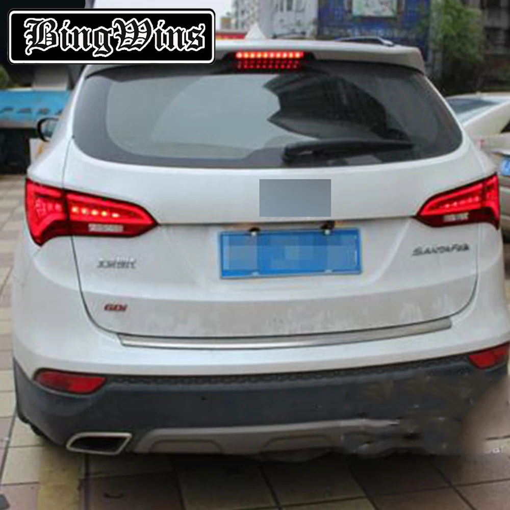 

Car styling Lights for Hyundai IX45 Tail Lights 2013 2014-2016 Santa Fe LED Tail Light Rear Lamp LED DRL+Brake+Park Stop Lamp
