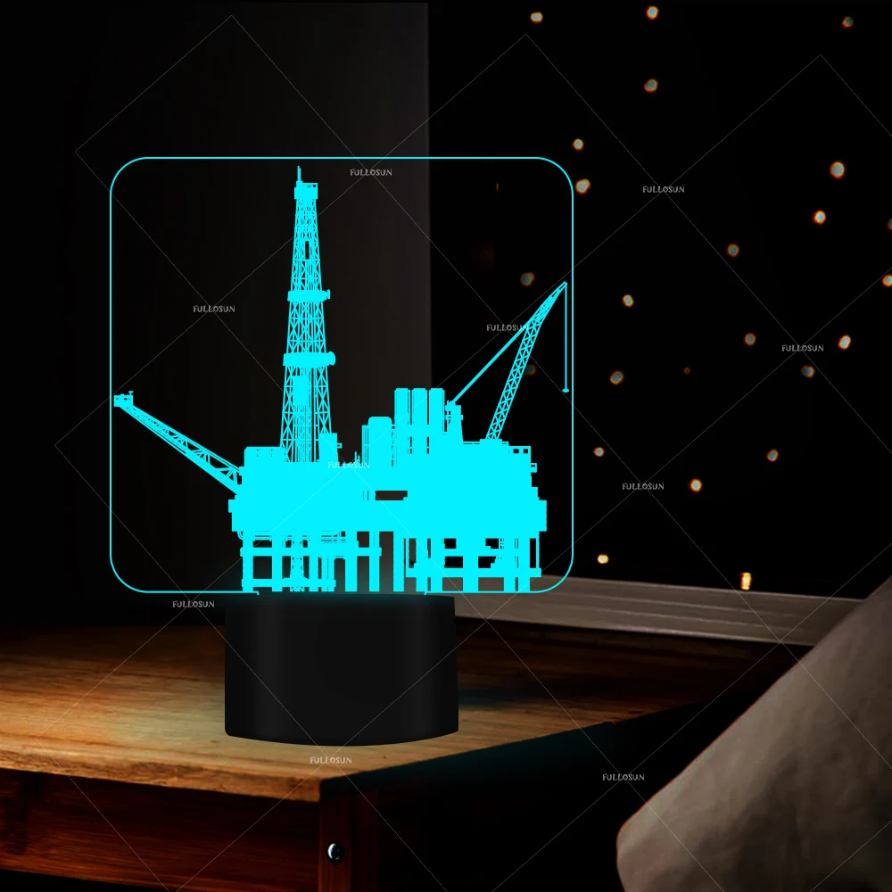 Телеграфные столбы 3d дизайн ночники USB-кабель Декор для дома клуба магазина кафе