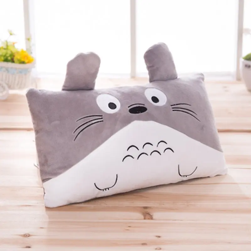 1 1 шт. 40 см Kawaii плюшевая подушка с набивным рисунком totoro Panda Подушка для дома украшения подарки - Цвет: 1