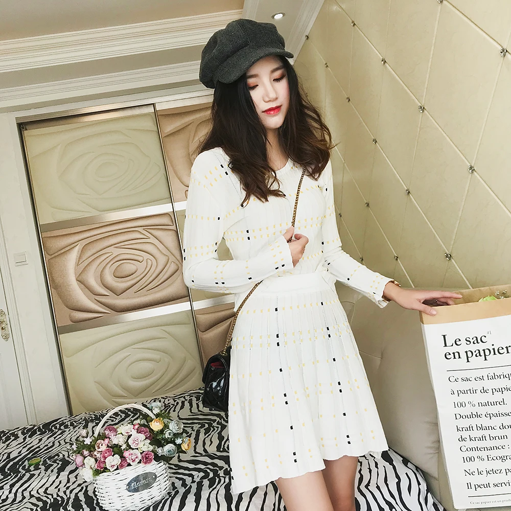 Vestido de renda дизайнерское хипстерское Брендовое женское платье весна осень зима