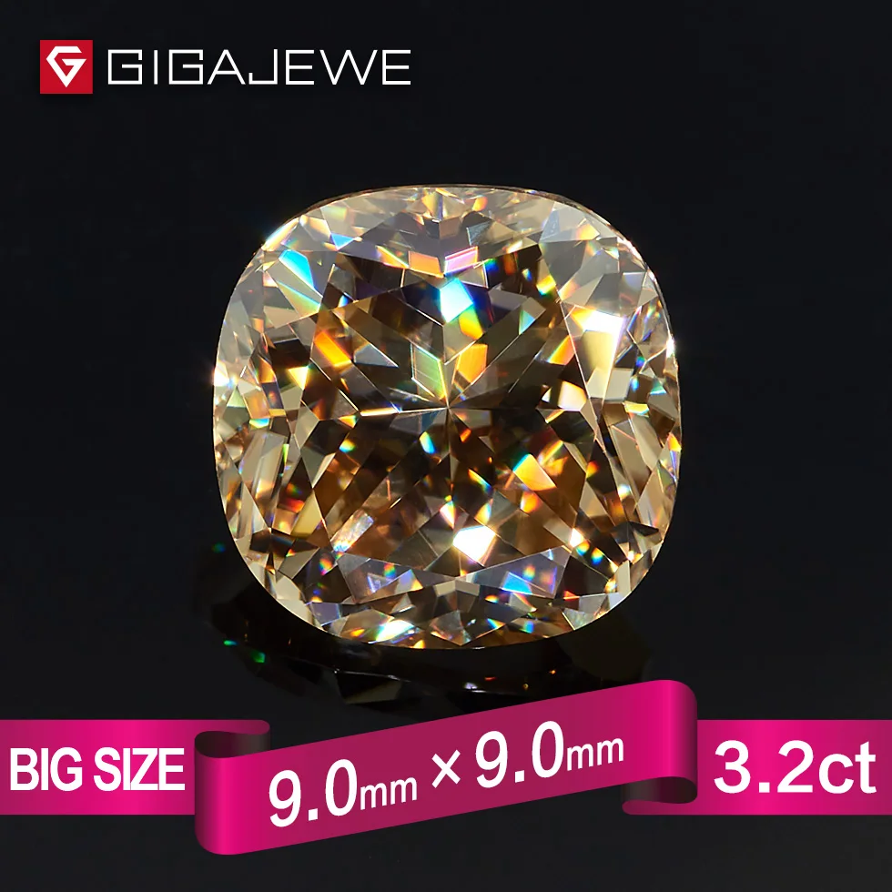Подвеска GIGAJEWE VVS1 для изготовления ювелирных изделий камень с муассанитом